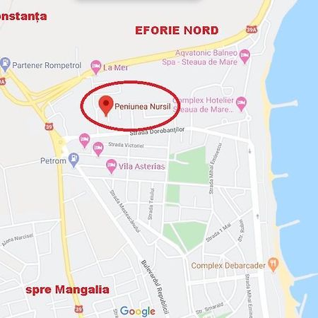 Casa Nursil Hotell Eforie Nord Exteriör bild